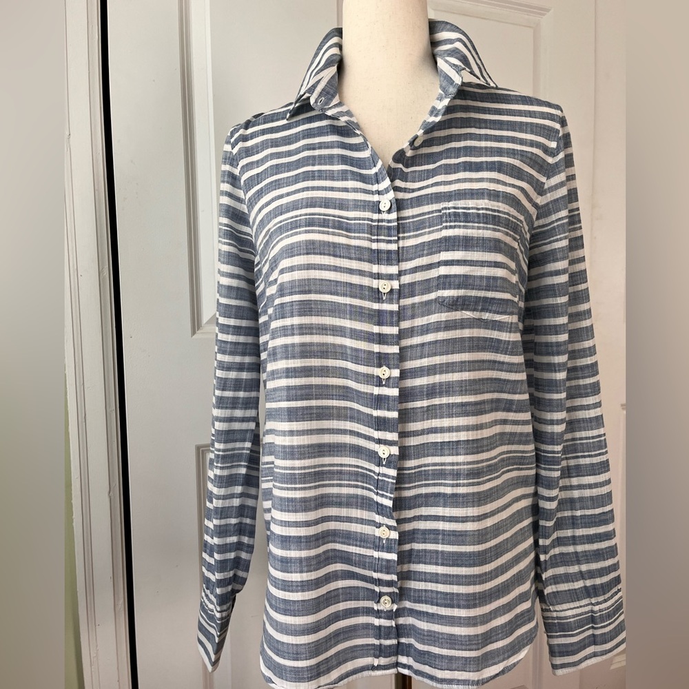 J Crew “boy” button down shirt.